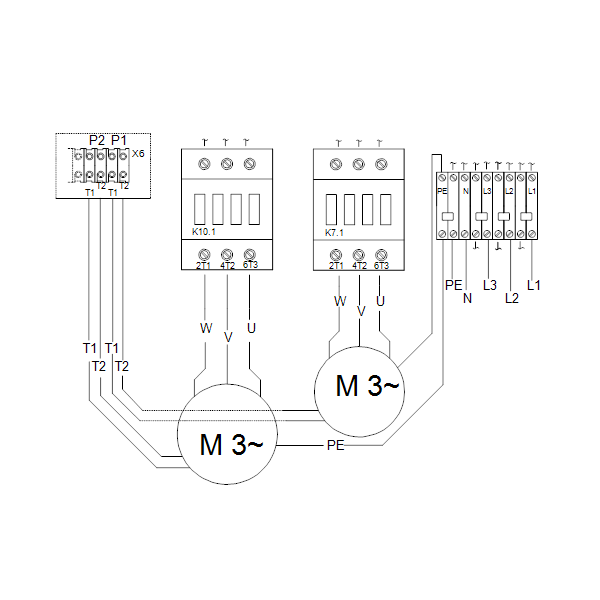 Насос grundfos схема подключения